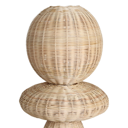 Tao rotan vloerlamp - 140 cm