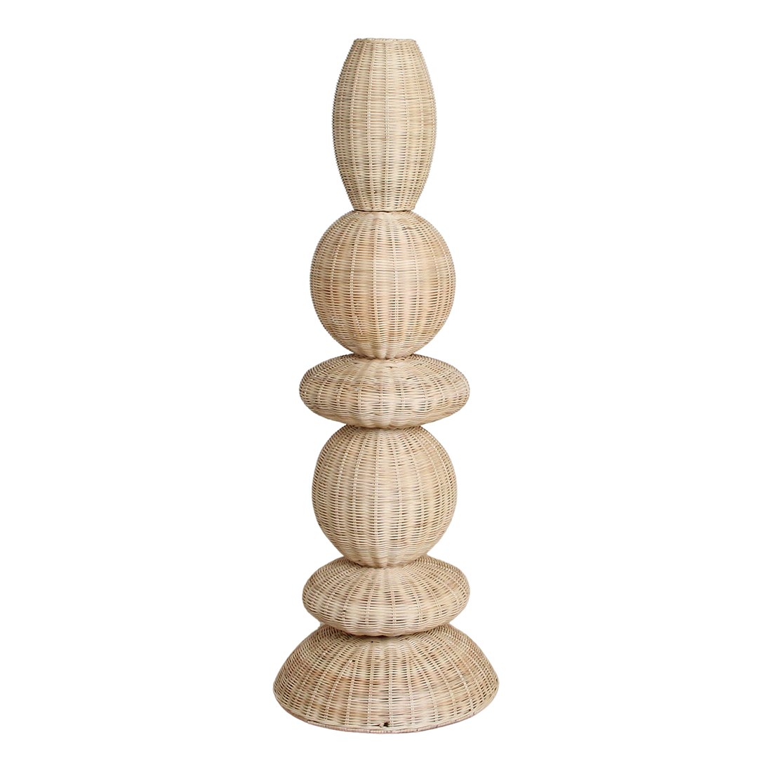 Tao rotan vloerlamp - 140 cm
