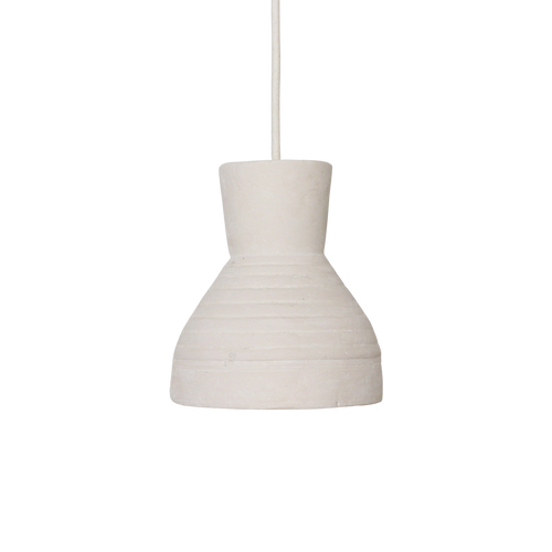Krijt hanglamp Sukkur - 15x15x17,5 cm