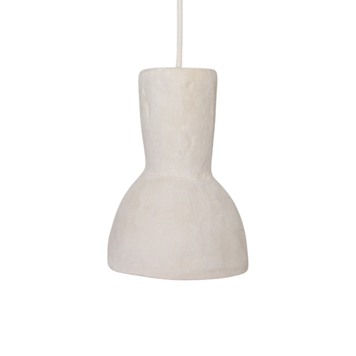 Chalk hanglamp Moro - 15x15x21,5 cm