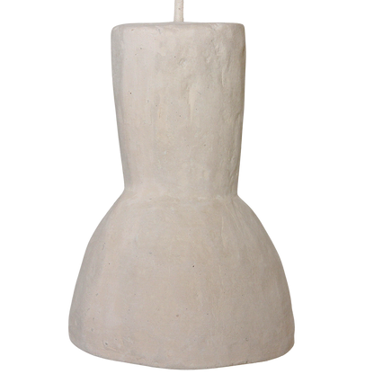 Chalk hanglamp Moro - 15x15x21,5 cm