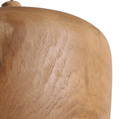 Sirocco teakhouten hanglamp Dome - Ø 30x20 cm
