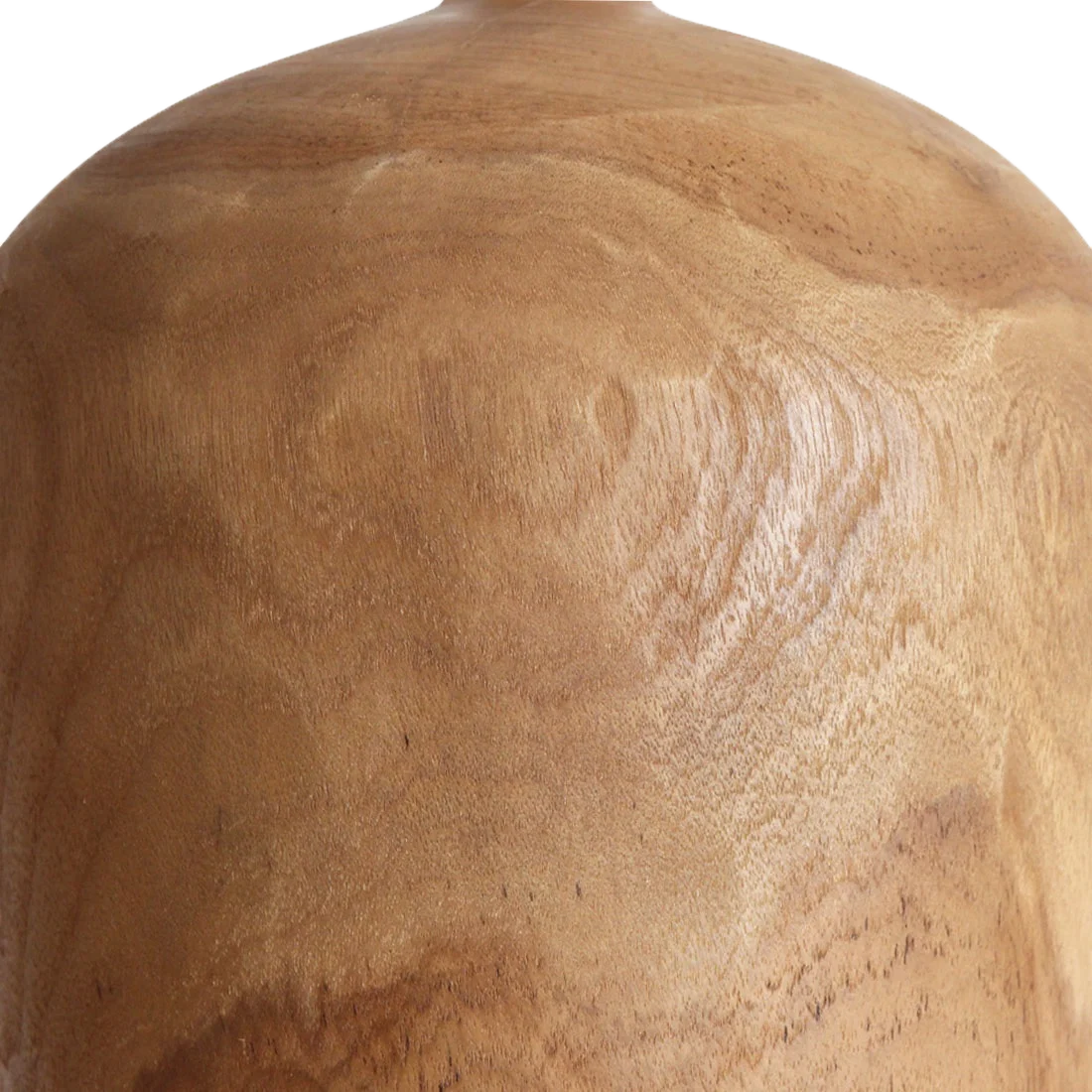 Sirocco teakhouten hanglamp Bottle - Ø 25x28 cm