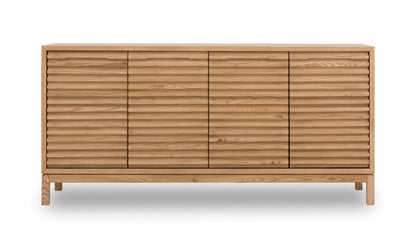 Tanner vierdeurs dressoir in vlaskleur