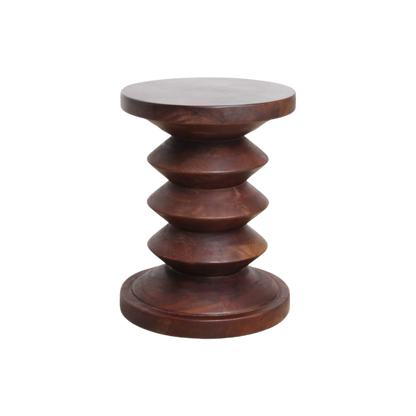 Pacific mangohouten kruk/bijzettafel Kiribati