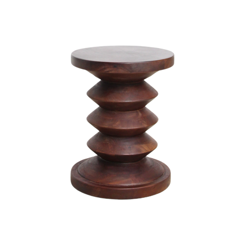 Pacific mangohouten kruk/bijzettafel Kiribati