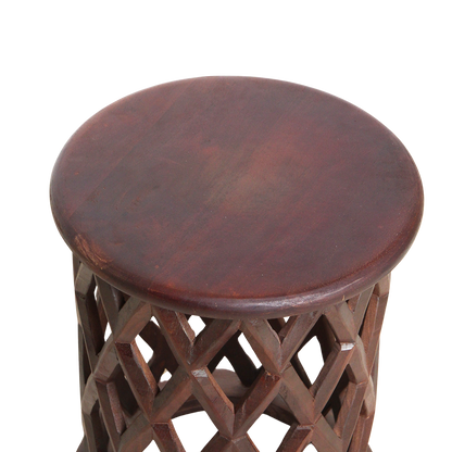 Pacific mangohouten kruk/bijzettafel Palau