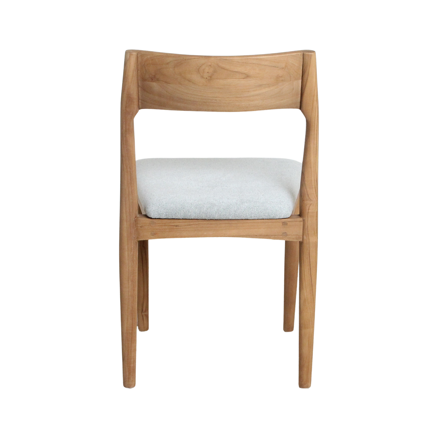 Freya teakhouten eetkamerstoelen lichtgroen (set van 2)