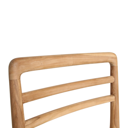 Verano teakhouten tuinstoelen - naturel (set van 2)