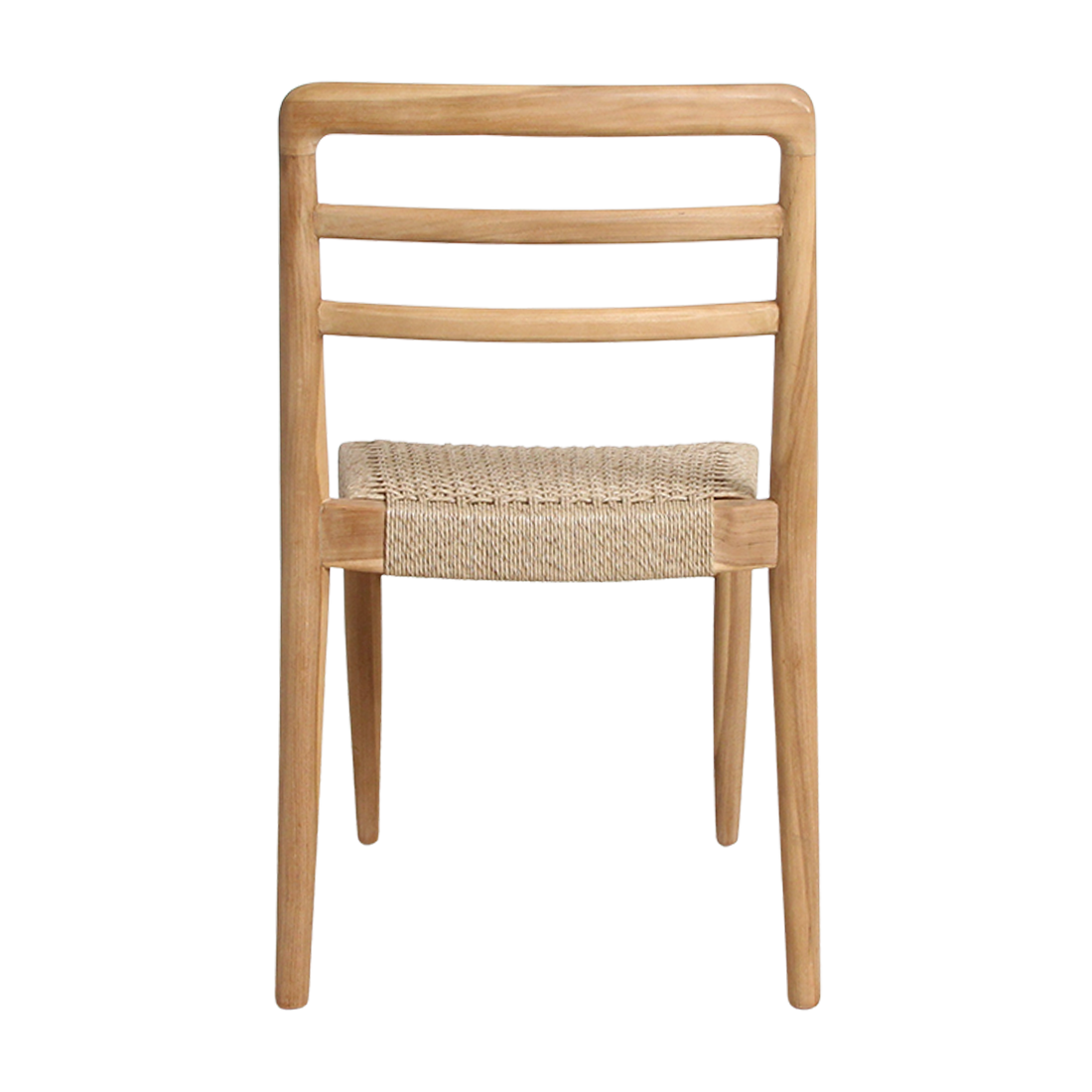 Verano teakhouten tuinstoelen - naturel (set van 2)