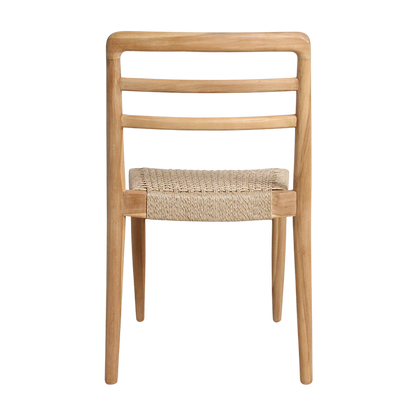 Verano teakhouten tuinstoelen - naturel (set van 2)