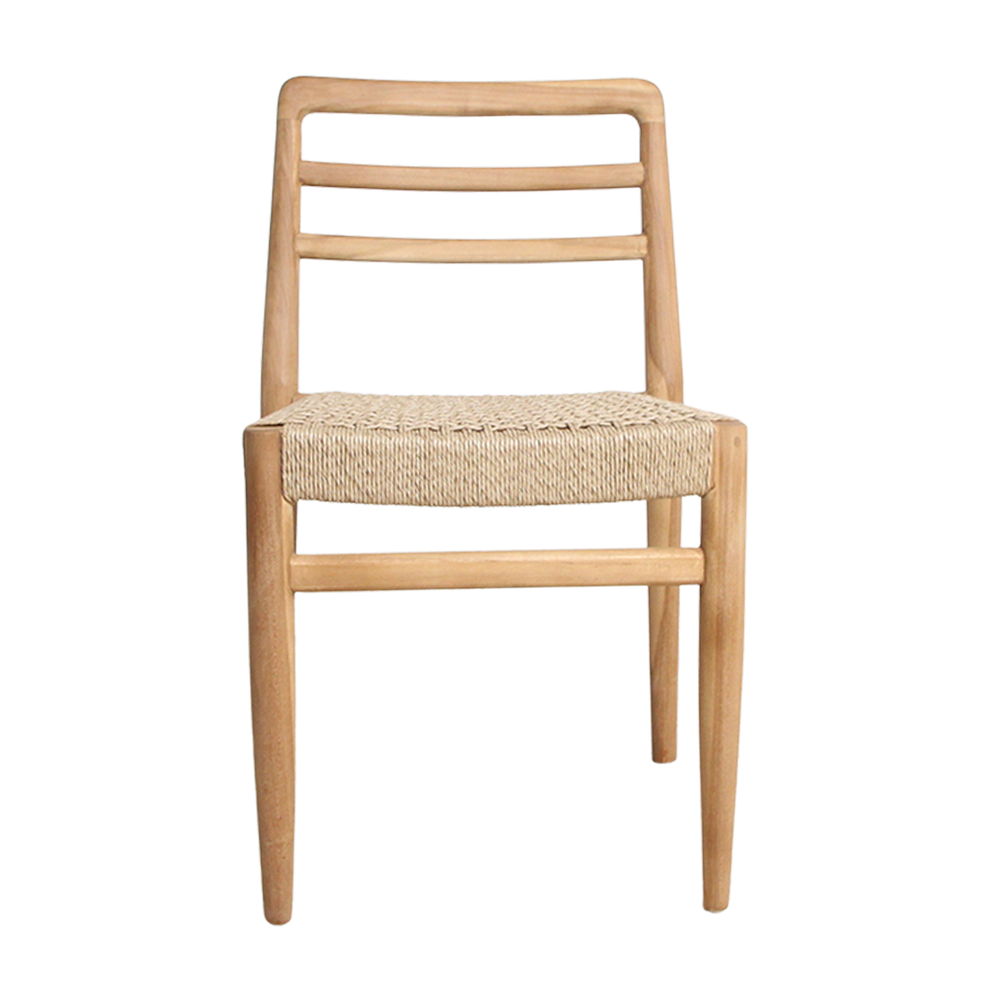 Verano teakhouten tuinstoelen - naturel (set van 2)