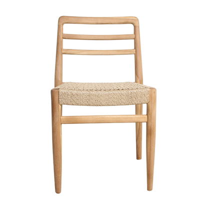 Verano teakhouten tuinstoelen - naturel (set van 2)