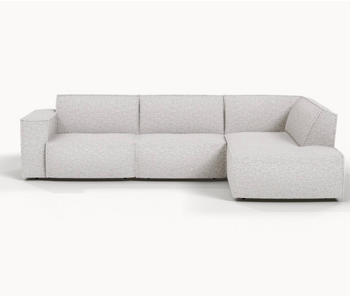 Modulaire Hoekbank Naturel — Stof