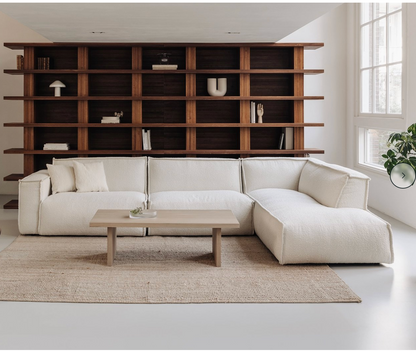 Modulaire Hoekbank Naturel — Stof