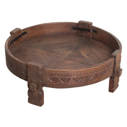 Chakki bijzettafel bruin
