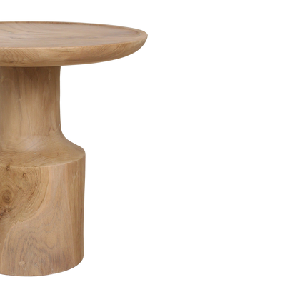 Nero teakhouten bijzettafel Day - natuurlijk teak