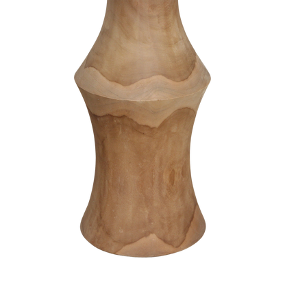 Nero teakhouten bijzettafel Dawn - natuurlijk teak