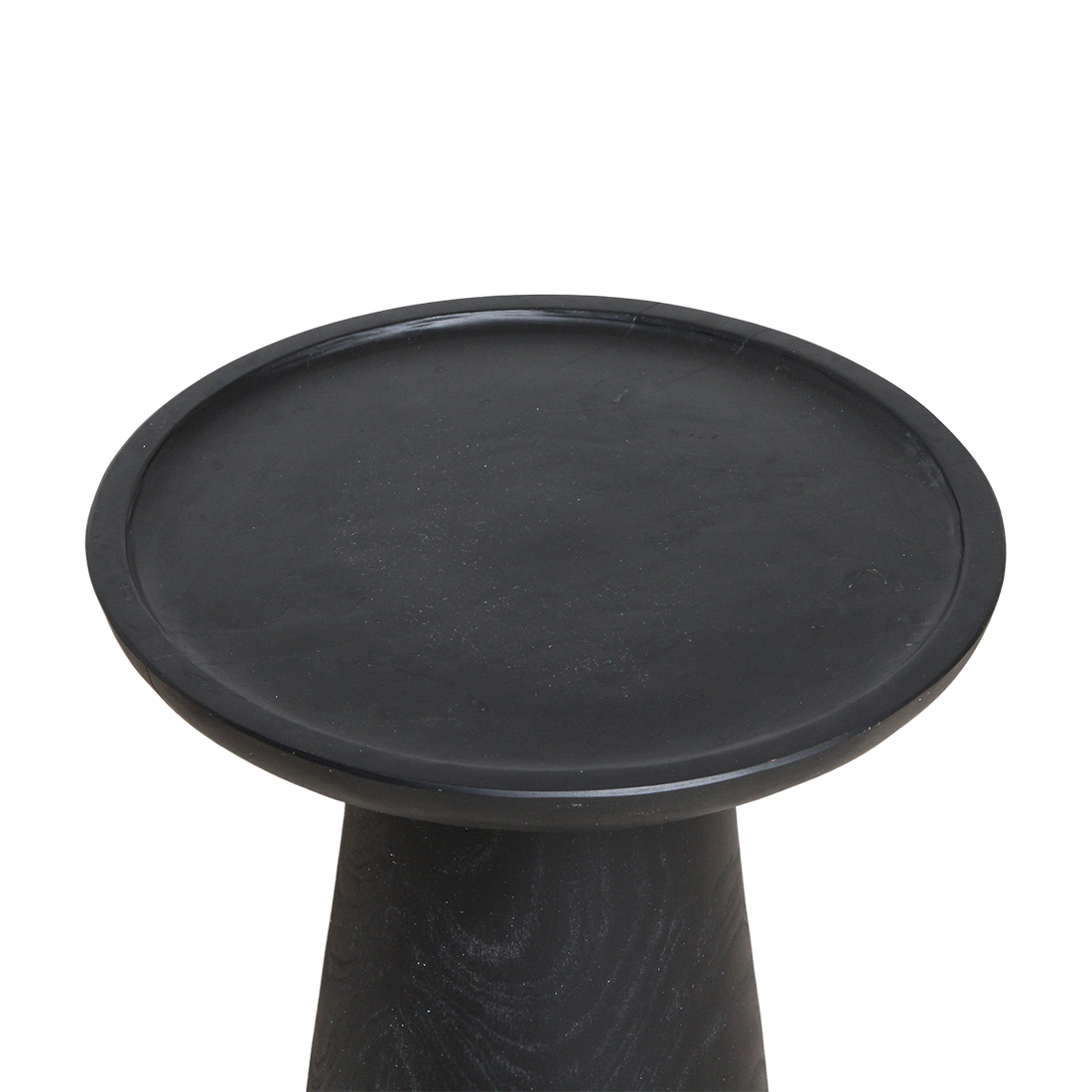 Nero teakhouten bijzettafel Dusk - zwart