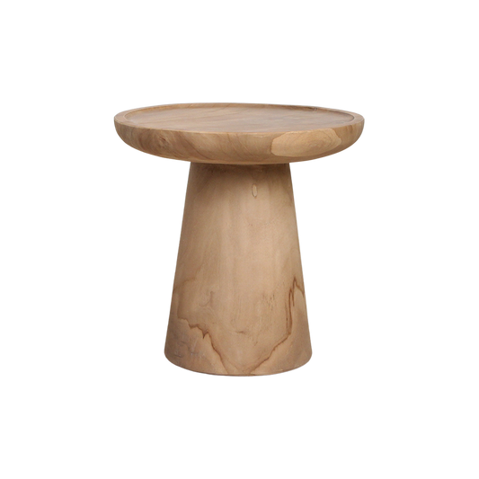 Nero teakhouten bijzettafel Ray - natuurlijk teak