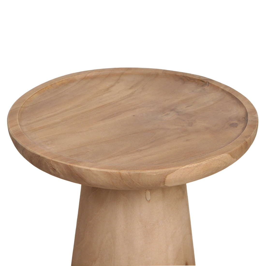 Nero teakhouten bijzettafel Ray - natuurlijk teak