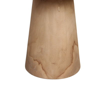 Nero teakhouten bijzettafel Ray - natuurlijk teak