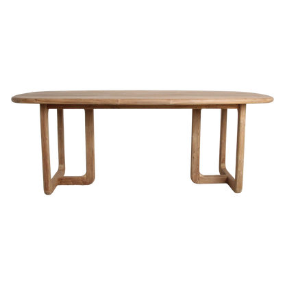 Winter teakhouten eettafel - 240 cm