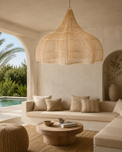 De Whipped hanglamp - Naturel - XL