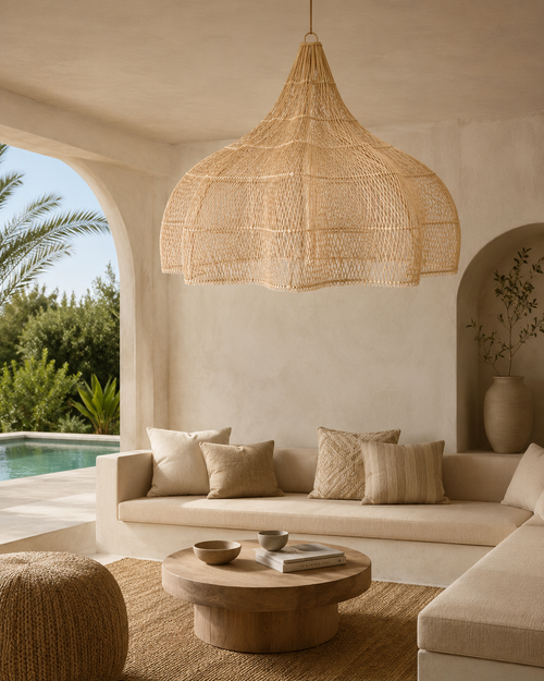 De Whipped hanglamp - Naturel - XL