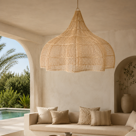 De Whipped hanglamp - Naturel - XL